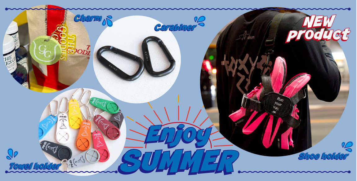 夏物アイテム　夏　ノベルティ　スポーツ　アクティビティ　グッズ　summeritem hanger ハンガー