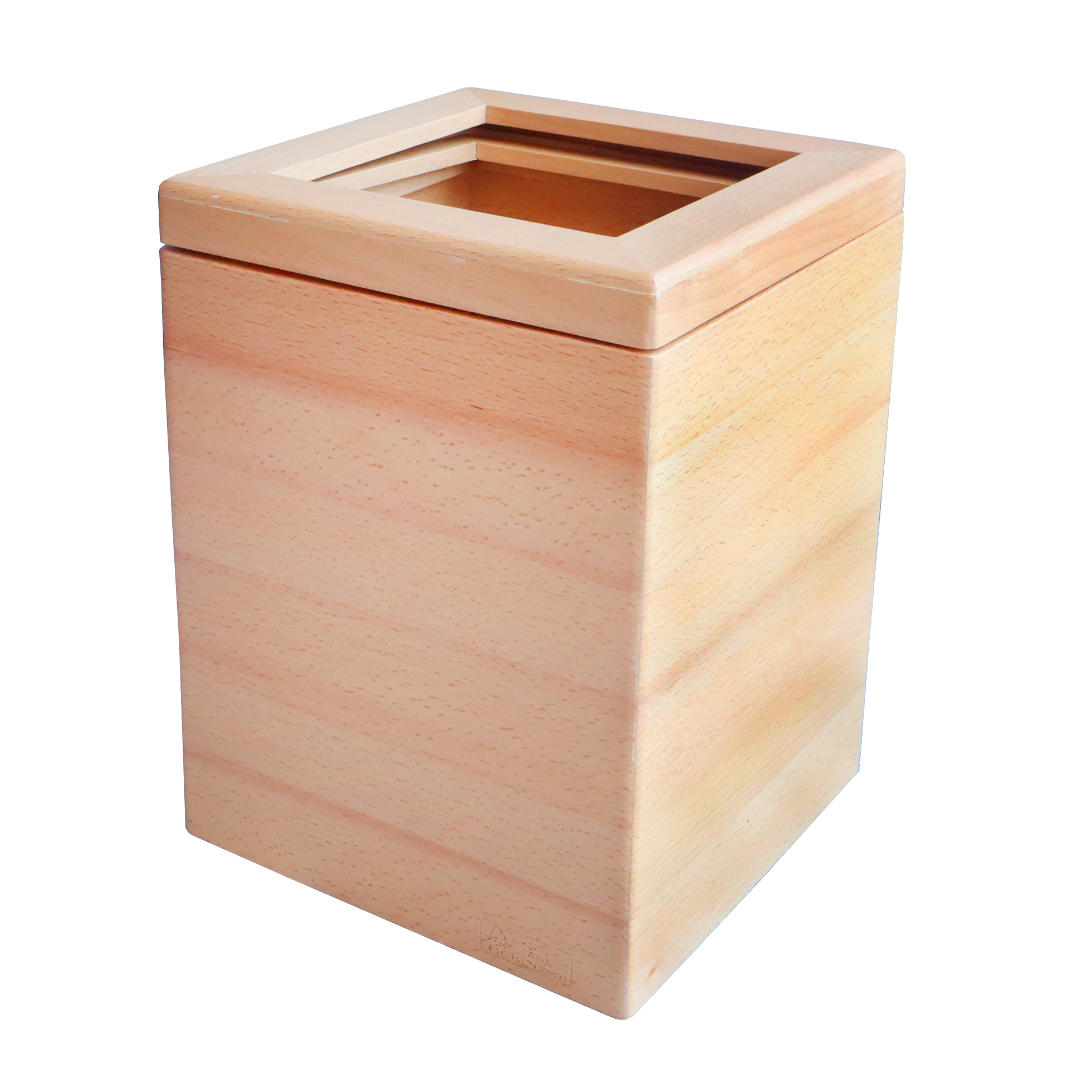 【定番商品】woola　FSC認証　ダストボックス（クリア）