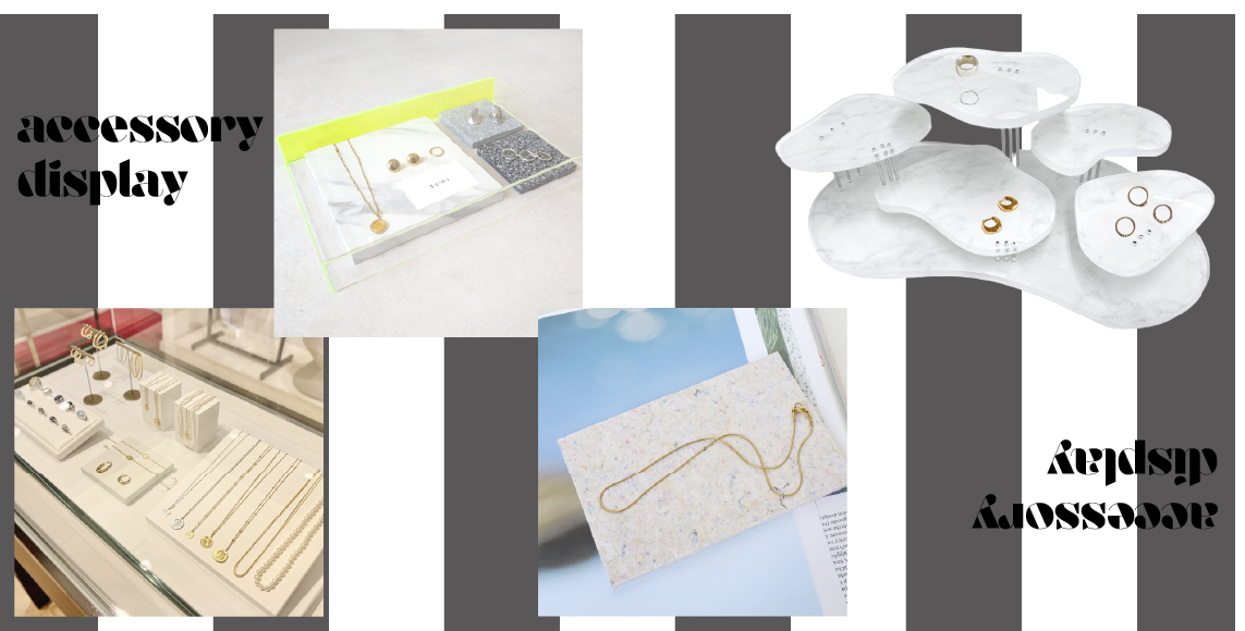 アクセサリー 什器 オリジナル ライザー accessory display ディスプレイ チャナカンパニー OEM